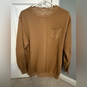 Aerie Women's Tan Crewneck Sweater tunic XS